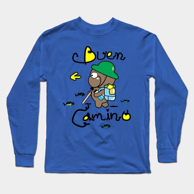 CoCo Buen Camino Long Sleeve T-Shirt by CindyS